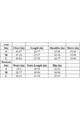 Cracked-out sweater set