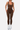 Women's Leopard Print Square Neck Crisscross Back Jumpsuit
