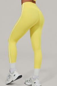 Women's Athletic Sculpting Slim Color Block Leggings