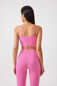 Women Gathering Anti-Shock One Cup Back Fitness Yoga Exercise Camisole Top