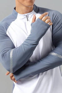 Men Quick-Dry Breathable Training Long Sleeve T-Shirt