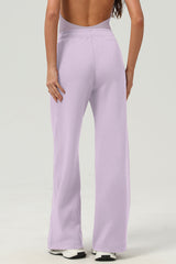 Women Loose Straight Leg Yoga Dance Training Sweatpants