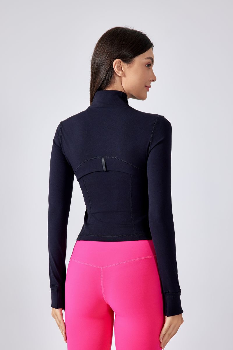 Women Breathable Fitness Active Yoga Jacket
