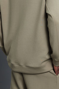 Men Drop Shoulder Loose Fit Comfortable Long Sleeves