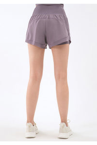 Women's Summer High-Waisted Anti-Revealing Sport Shorts