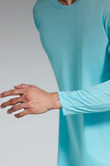 Men Lightweight Quick-Dry Running Long Sleeve Top