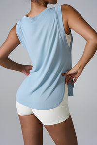 Women'S Loose Sleeveless Sports Blouse Sports Vest