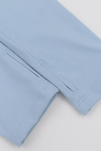 Women Color Block Stand Collar Workout Jacket