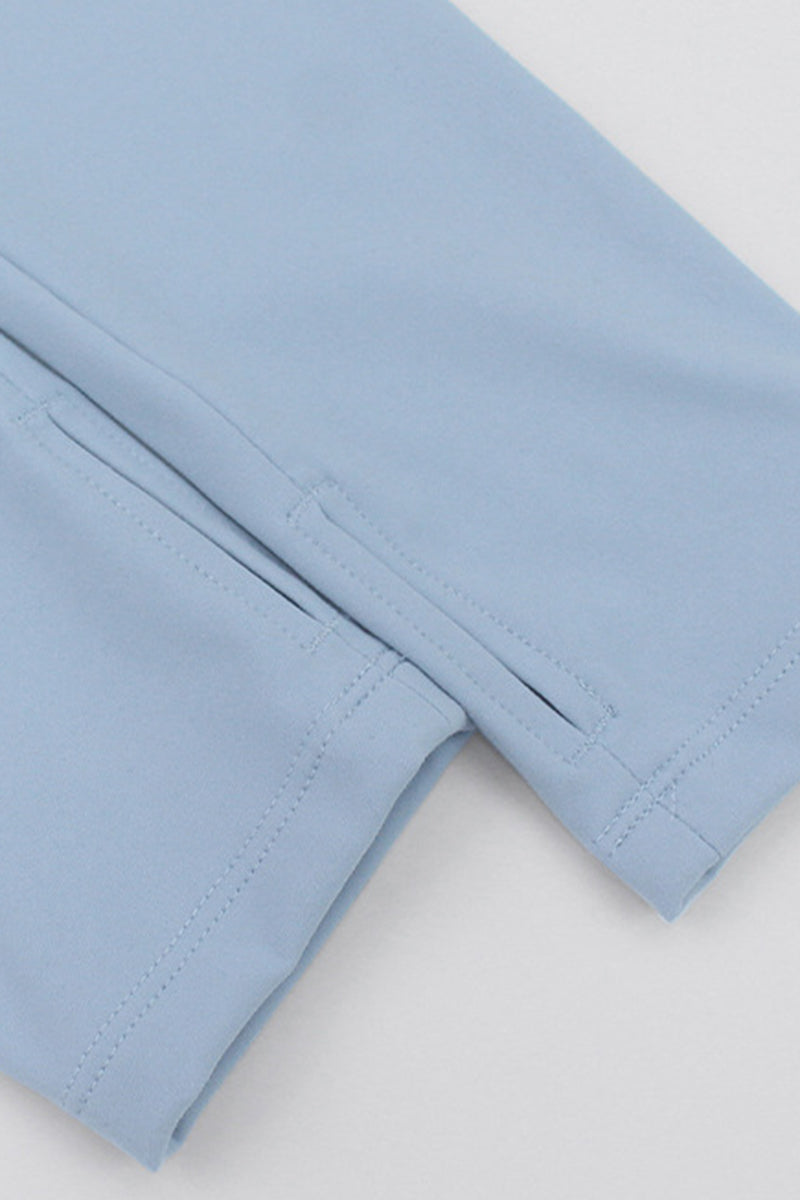 Women Color Block Stand Collar Workout Jacket