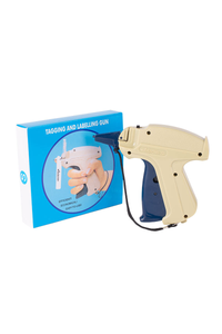 Multifunctional trademark tagging gun.