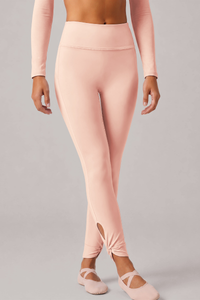Women’s Athletic Side-Cut Pleated High Rise Leggings