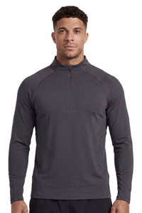 Men's Fall Half Zip Lightweight Thermal Athletic Top