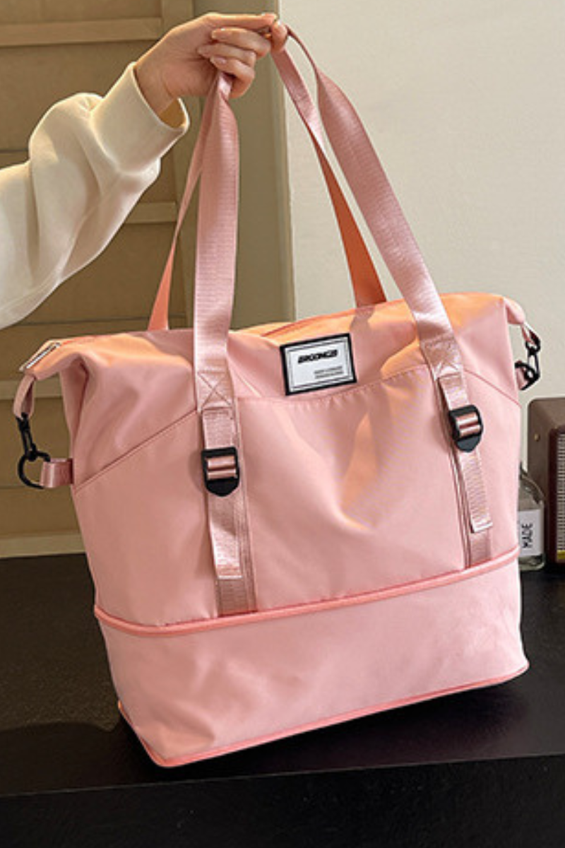Expandable Dry & Wet Separation Gym Travel Bag