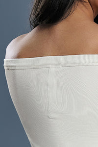 Women Modal Yoga Off Shoulder Long Sleeve Workout Top