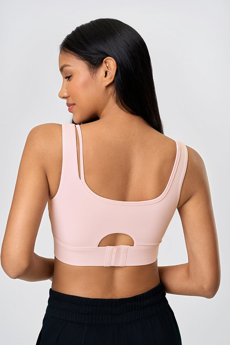 Women Shockproof Lift Hollowed Back Naked-Feel Yoga Sports Bra