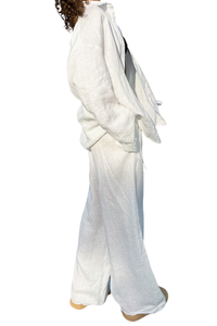 100% cotton shirt and long pants set