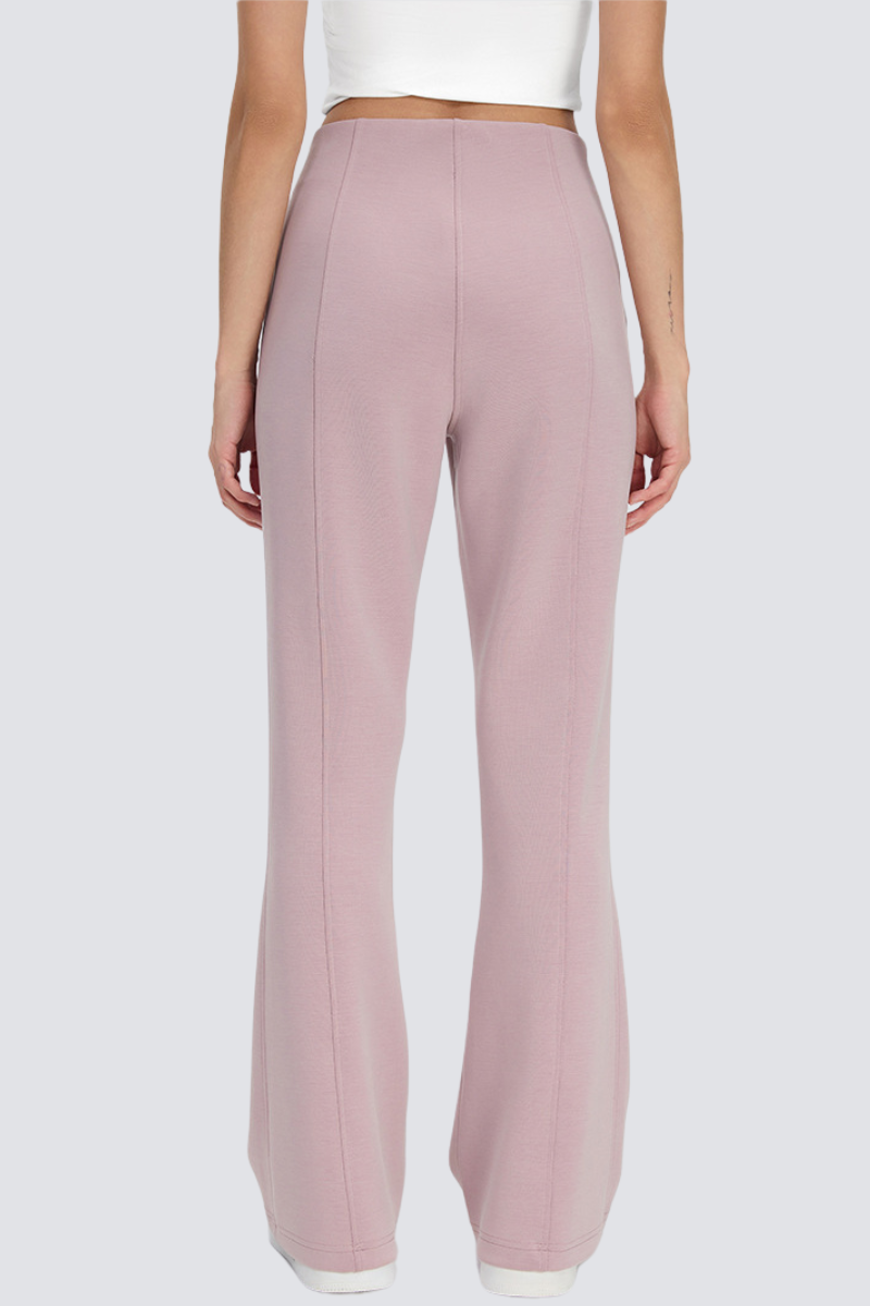 Women's Spring Breathable High-Waisted Flared Casual Pants