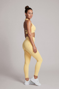 Women's Halter Cutout Back & Leggings 2Pcs Sports Yoga Set