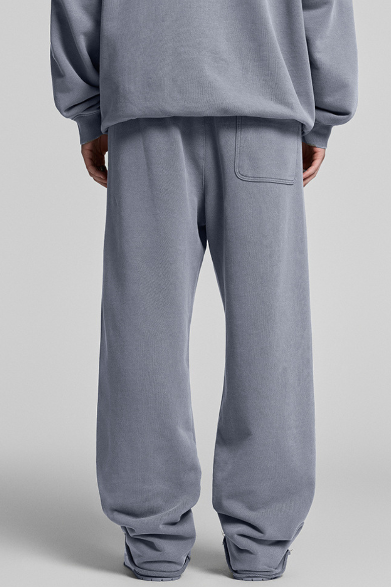 Heavy-duty, water-wash casual athletic pants