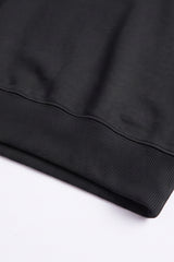 Women's Fall Fleece Mock Neck Sweatshirt with Side Neck Slit