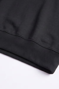 Women's Fall Fleece Mock Neck Sweatshirt with Side Neck Slit