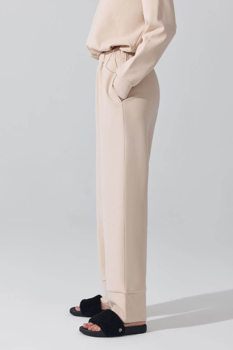 Women's Drawstring Straight-Leg Casual Pants