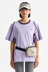 Unisex Color Block Printed Quick-Dry Relaxed T-Shirt