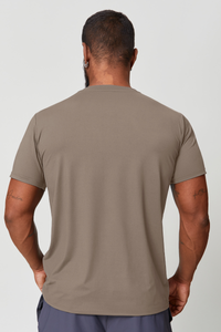 Men's Crew Neck Quick-Dry Athleisure T-shirt