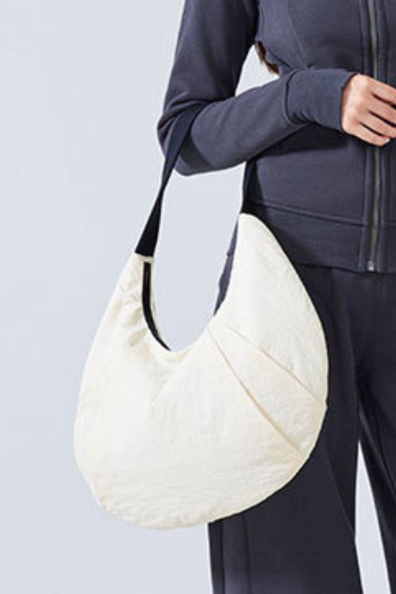 Women's Lightweight Waterproof Crescent Hobo Shoulder Bag