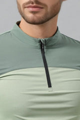 Men Quick-Dry Dragon-Scale Training Long Sleeve Top