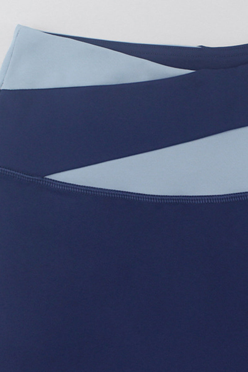 Women Color Block Jacket & Leggings Set