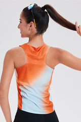 Women's Athletic  Gradient Quick-Dry Fitness Tank Top