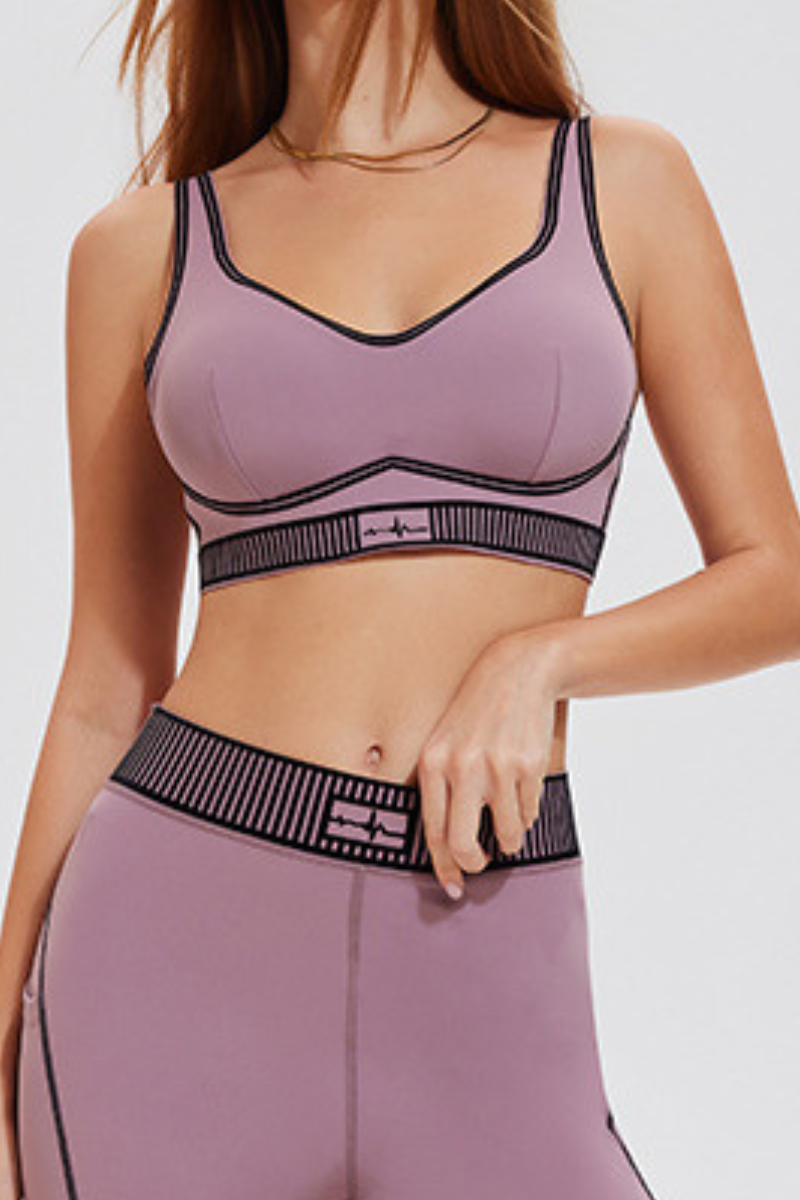 Women's Athletic Color-Block Bra