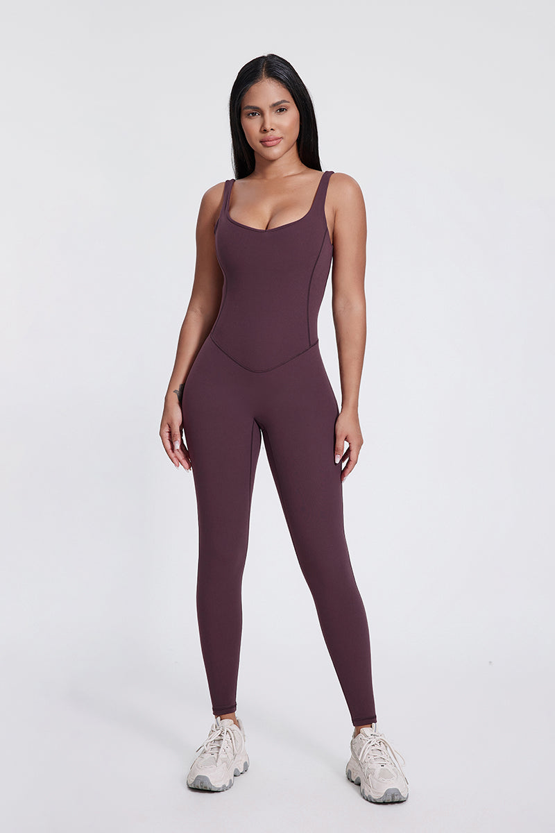 Women'S Yoga Exercise Quick-Drying Butt Lift Bodysuit