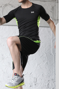 Men's Summer 2-Piece Sports Sets:T-shirt And Shorts