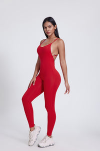 Women'S Cross-Leaky Back Yoga High-Elastic Bodysuit