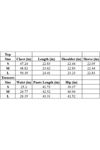 Twisted-stitch knitted sweater set