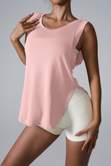 Women'S Loose Sleeveless Sports Blouse Sports Vest