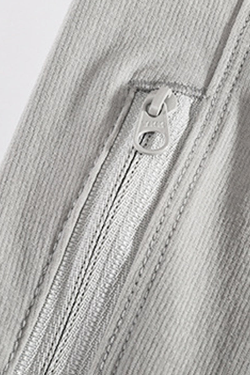 Men Straight Leg Multi-Pocket Outdoor Hiking Pants