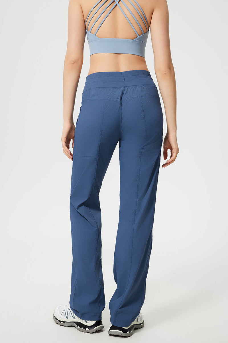 Women Straight Loose Quick Dry Breathable Commuter Running Sports Casual Fitness Yoga Pants