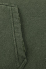 Unisex Boxy Fleece Hoodie: Distressed Vintage Short Wide Fit