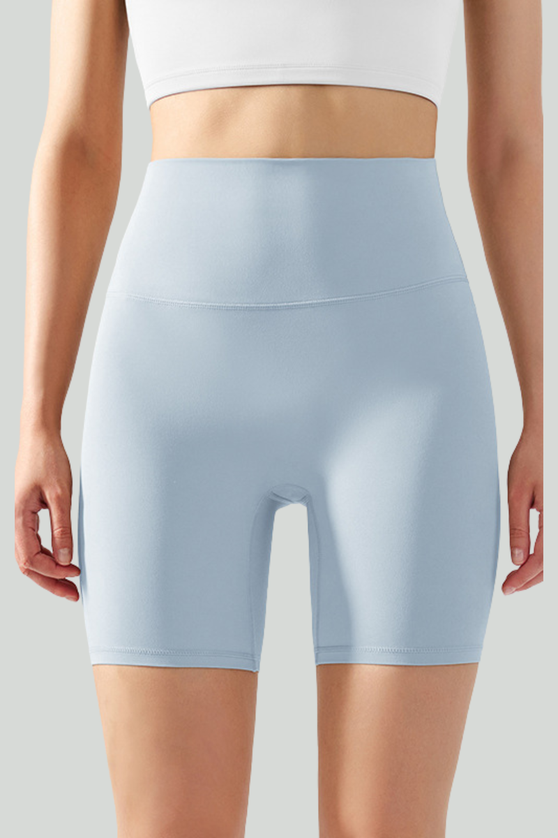 Women's Summer High Waisted Cooling Sensation Yoga  Shorts