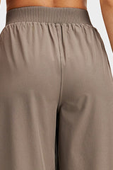 Women Straight-Leg Breathable Quick-Dry Wide-Leg Yoga Pants