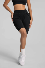 Women's High-Waisted Seam Detail  Naked Feel Yoga Shorts