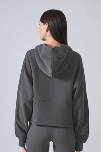 Women'S Loose Yoga Hooded Jacket