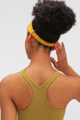 Women's Stretchy Twist Wide-Band Sports Headband