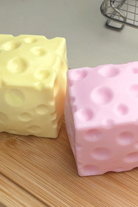 Building Block Crispy Square Cheese Fidget Toy
