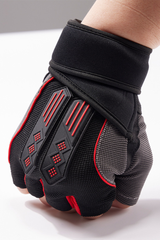 Sports Anti-Slip Breathable  Loop Strap Half-Finger Gloves