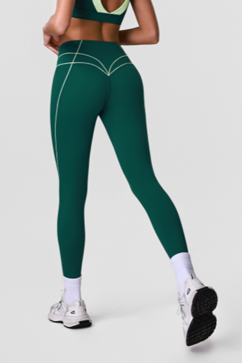 Women's Peach Butt High-Waist 9/10 Length Sports Leggings