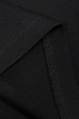 Men Solid Cotton Long Sleeve Tee